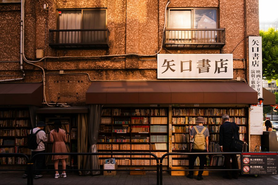 Photo Kinokuniya bookstore Japan